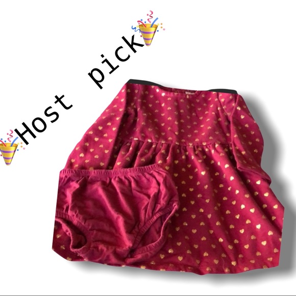 Carter’s 24 months NWOT dress burgundy gold - Picture 1 of 4